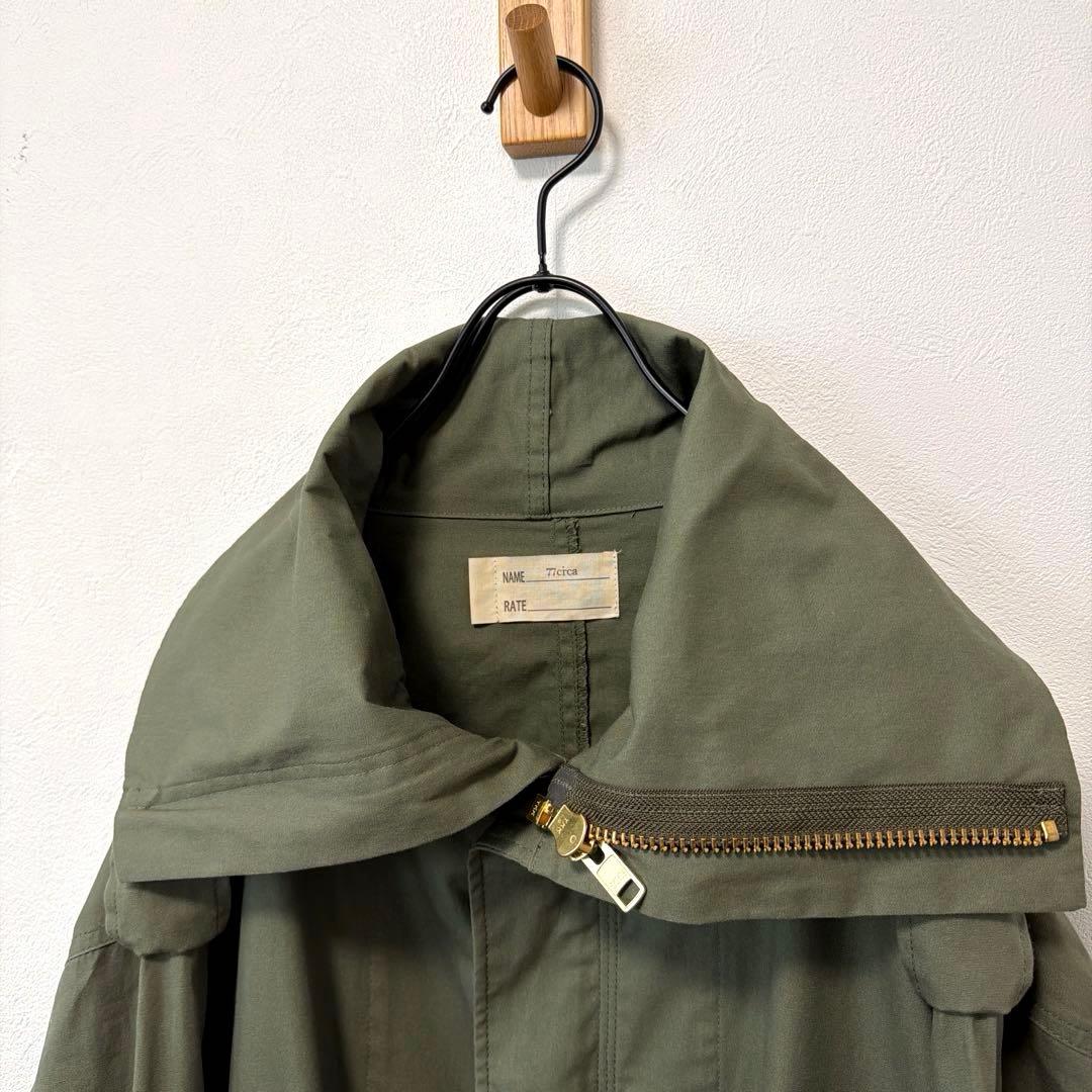 77circa ナナナナサーカ　ミリタリーモッズブルゾン