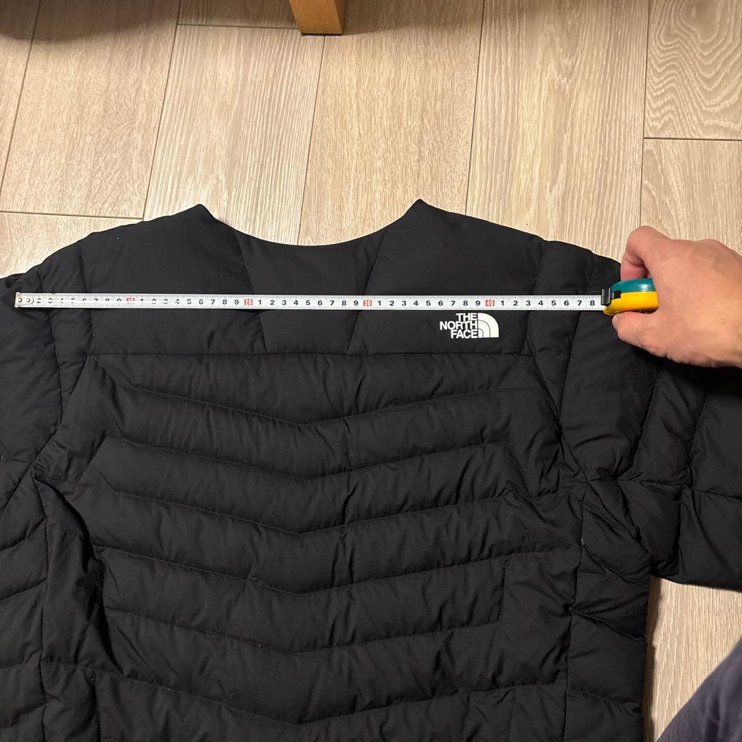 THE NORTH FACE ブラック サンダージャケットダウンジャケット XL