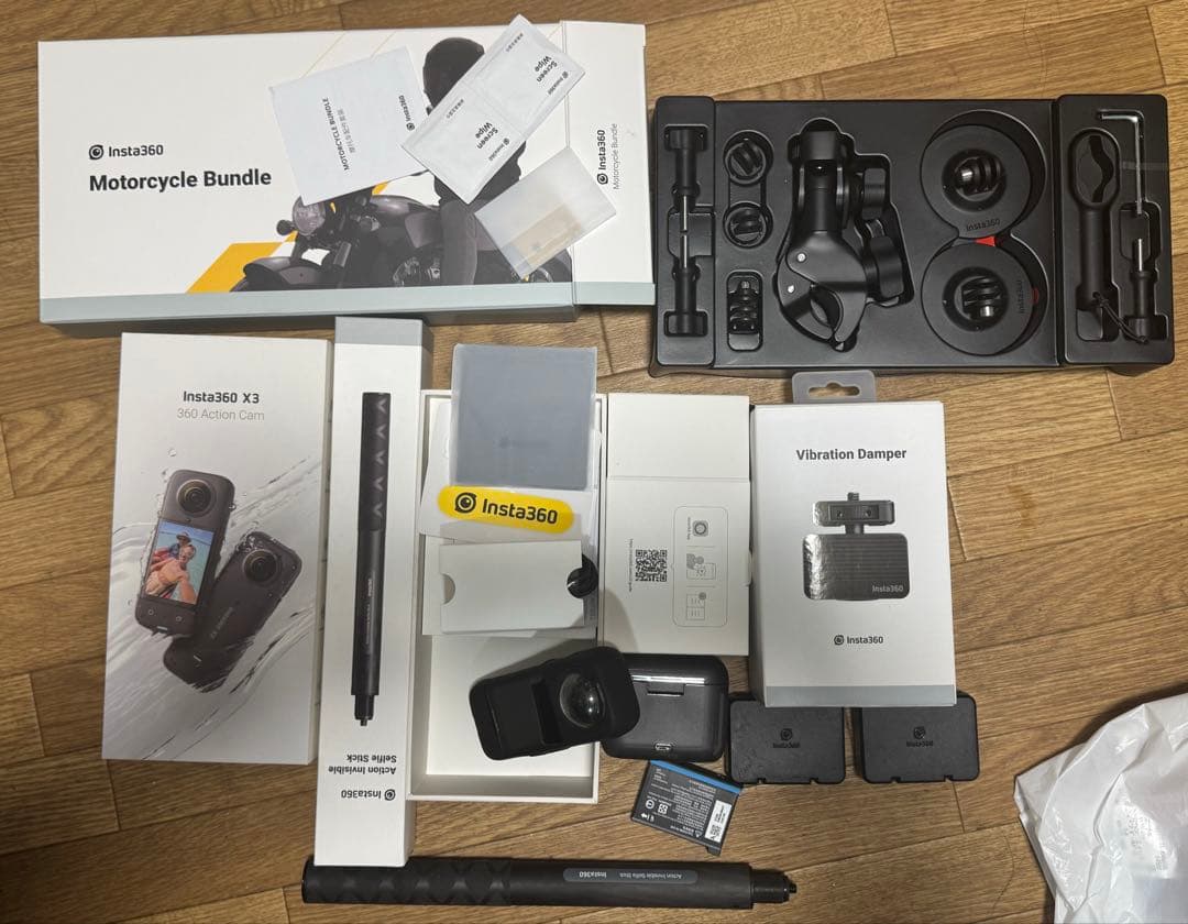 Insta360 x3 バイクセット