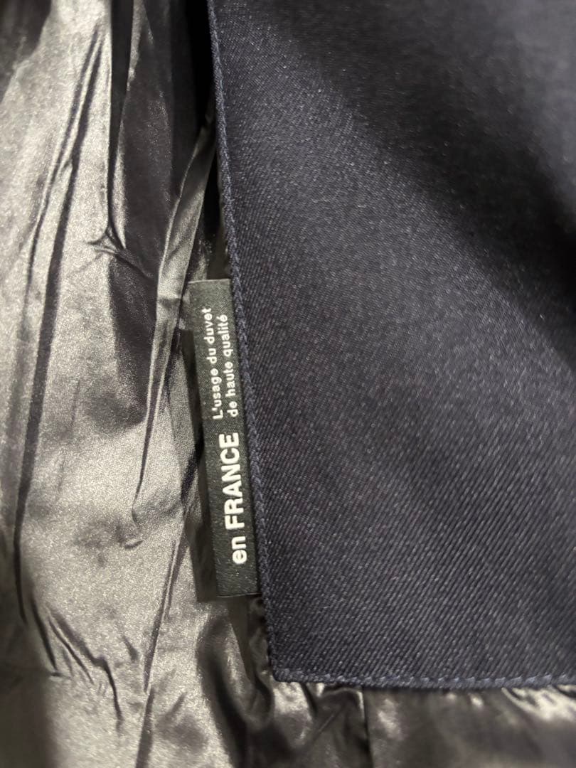 【美品】NISHIKAWA DOWN(西川ダウン) 紺色ダウンジャケット