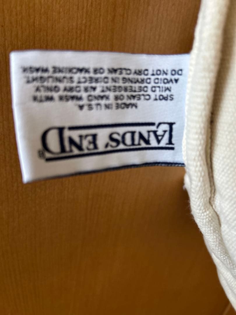 LANDS' END ビッグトートバッグ USA製