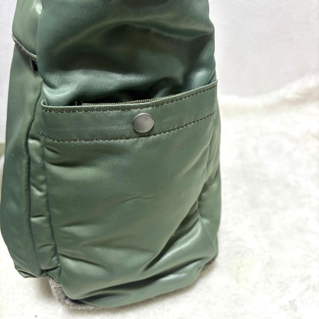 PORTER FADE ポーター 大容量収納 セージグリーン スエード