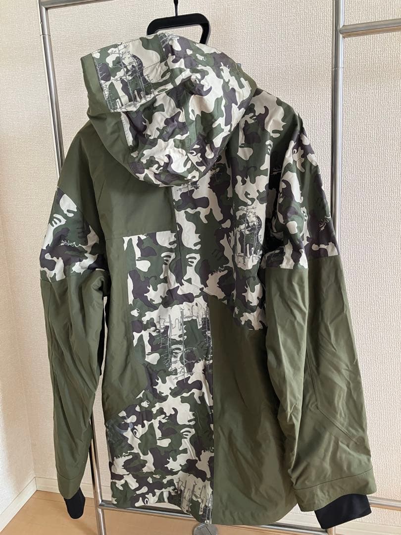 Quiksilver 迷彩スノーボードウェア　3点セット