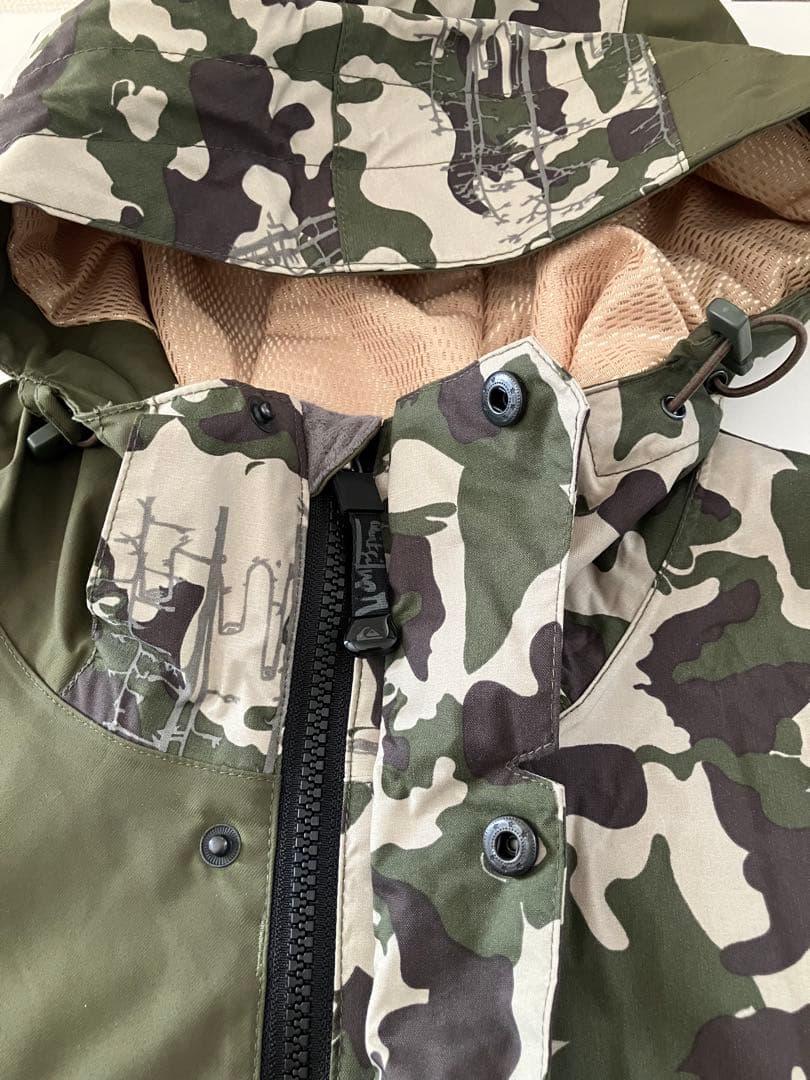 Quiksilver 迷彩スノーボードウェア　3点セット