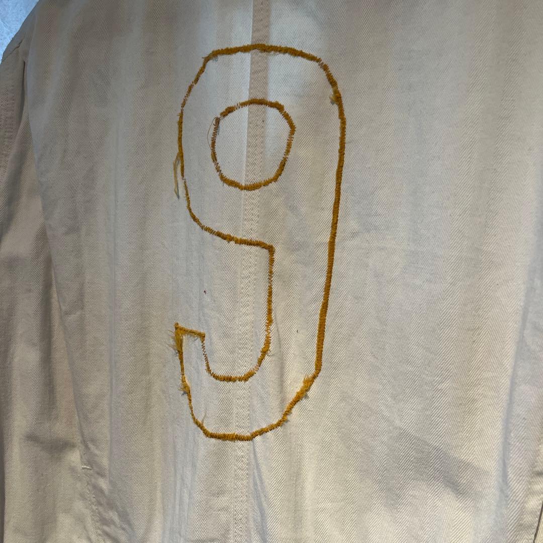 W*S様 Lee 50s ナンバー刺繍 生成り ヘリンボーン オールインワン