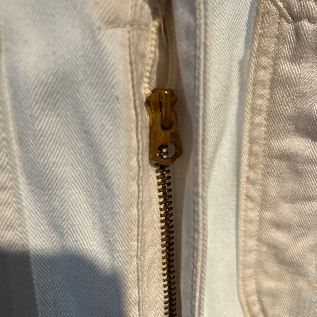 W*S様 Lee 50s ナンバー刺繍 生成り ヘリンボーン オールインワン