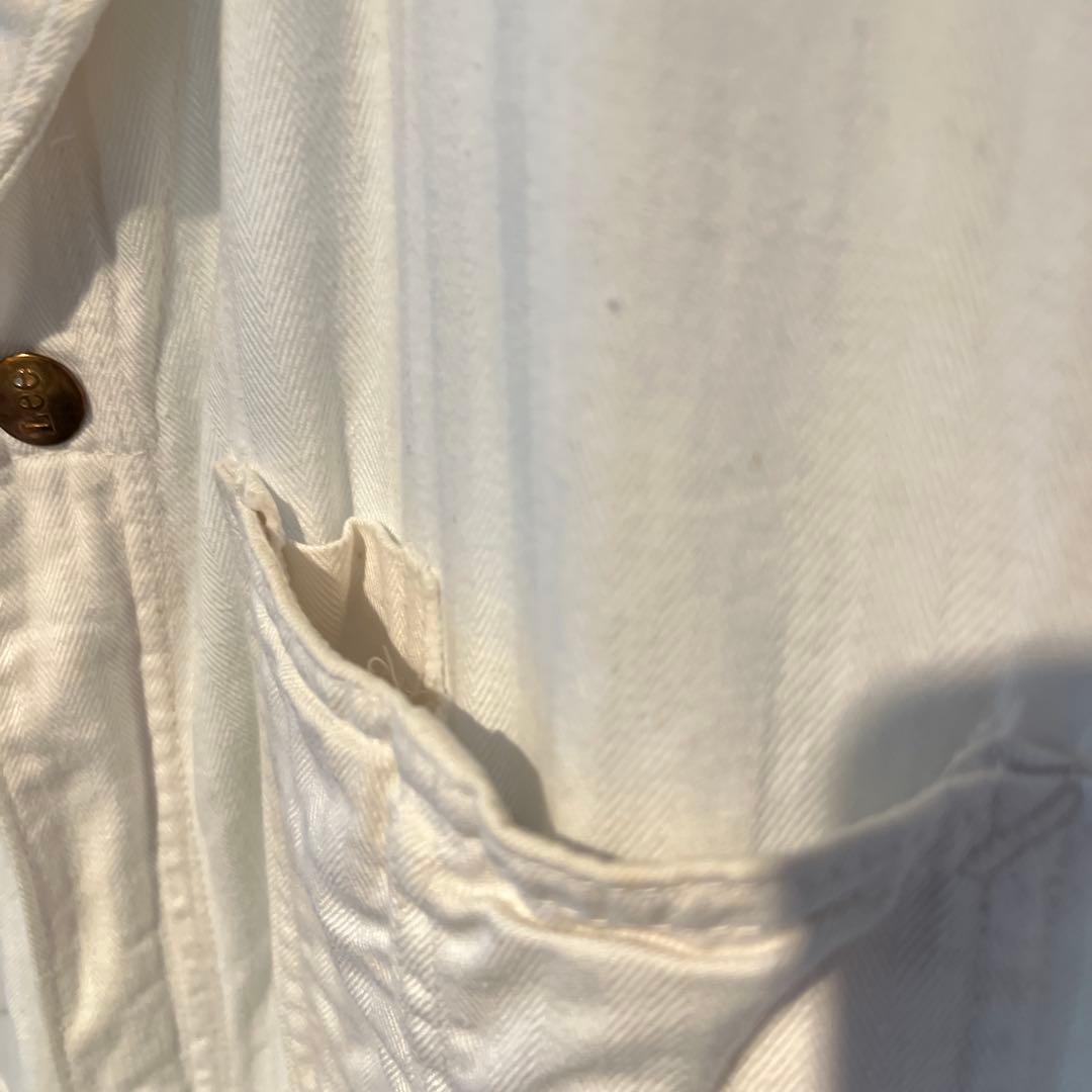 W*S様 Lee 50s ナンバー刺繍 生成り ヘリンボーン オールインワン