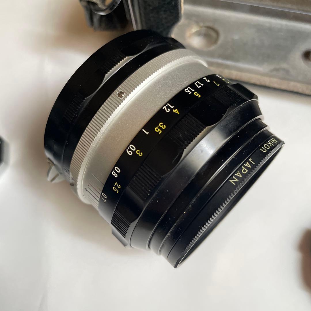 Nikon F フォトミックTN 50mmレンズセット　ケース付