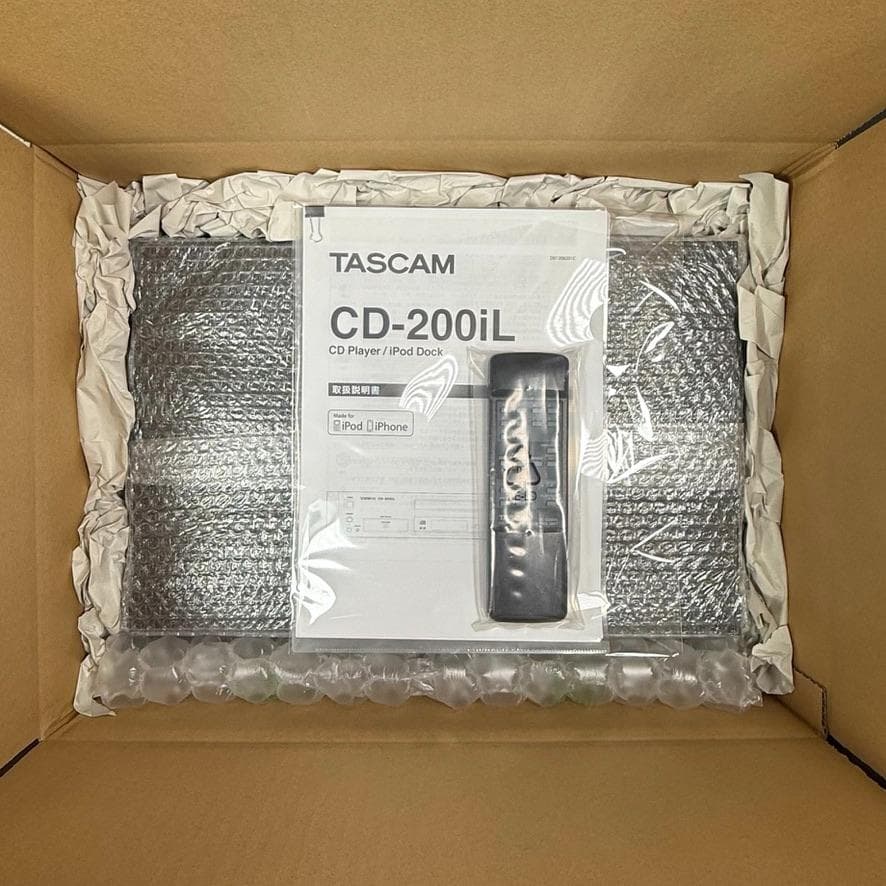 優良動作品・TASCAM CDプレーヤー iPodドック搭載 CD-200iL