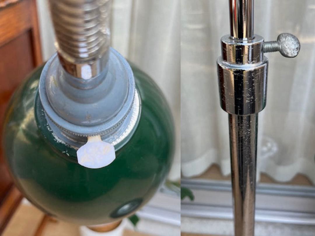 アンティーク　フロアランプ　インダストリアル　ヴィンテージ　シャビー　プロカント