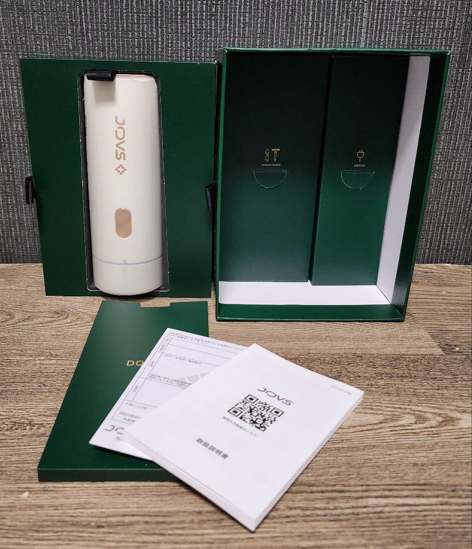 JOVS レーザー 脱毛器 SR ジョブズ DORA A367 白