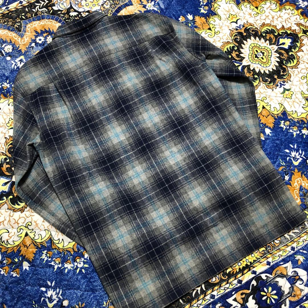ペンドルトン　ボードシャツ　オンブレチェックシャツ