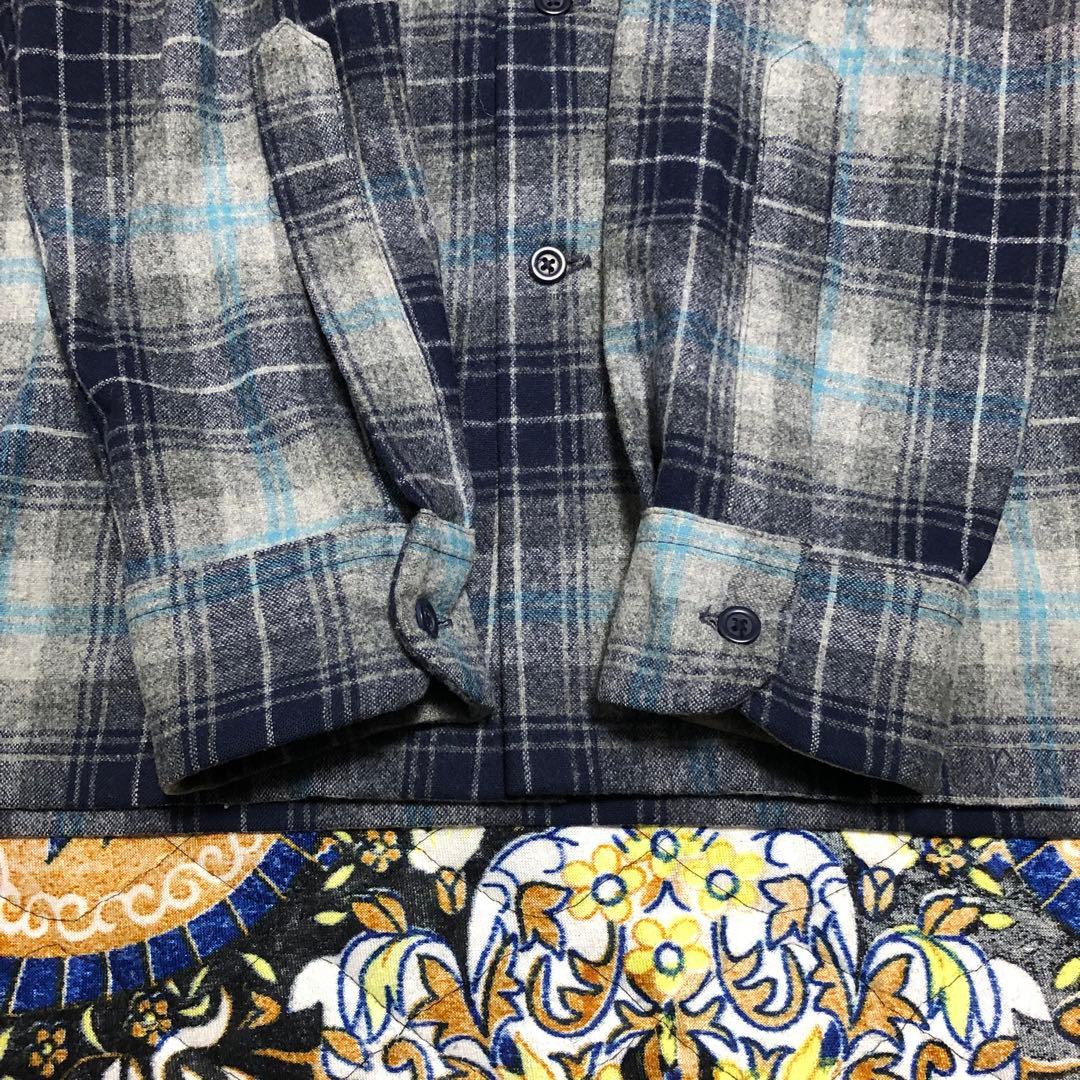 ペンドルトン　ボードシャツ　オンブレチェックシャツ