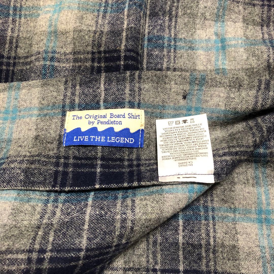 ペンドルトン　ボードシャツ　オンブレチェックシャツ