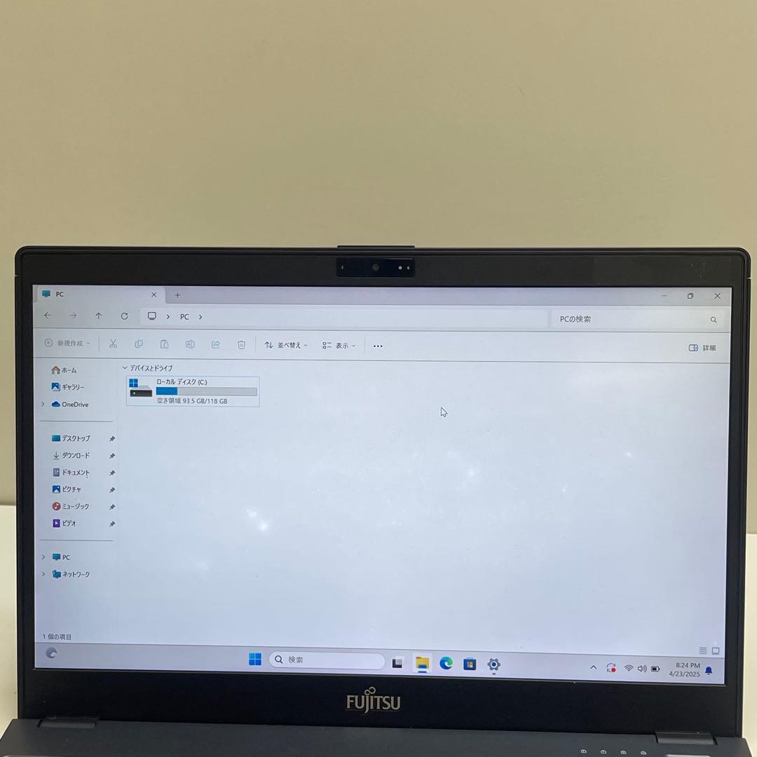 Windowsノート本体 #722 FUJITSU FUTRO MU937 8GB SSD128GB