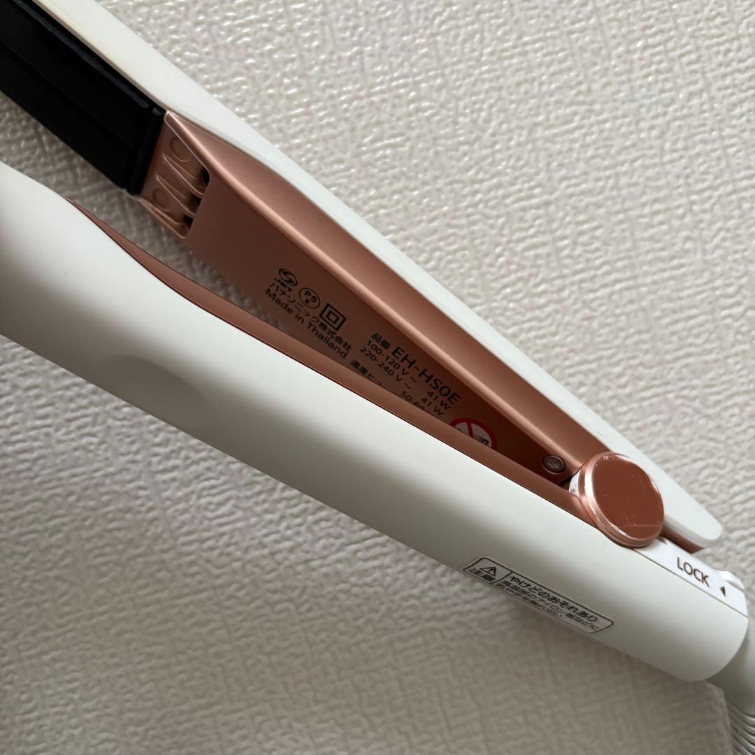 Panasonic ヘアアイロン　ナノケア