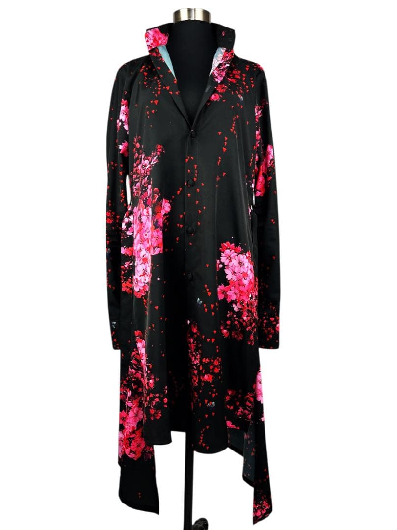 専用kiryuyrik 25AW SAKURA デシンロングフレアシャツ L