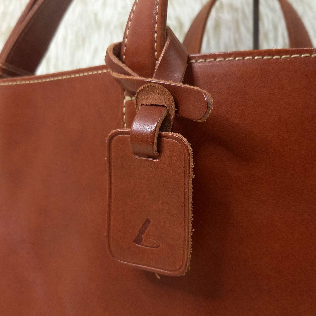 土屋鞄 ディアリオ 2way トートバッグ ショルダーバッグ レザー ブラウン