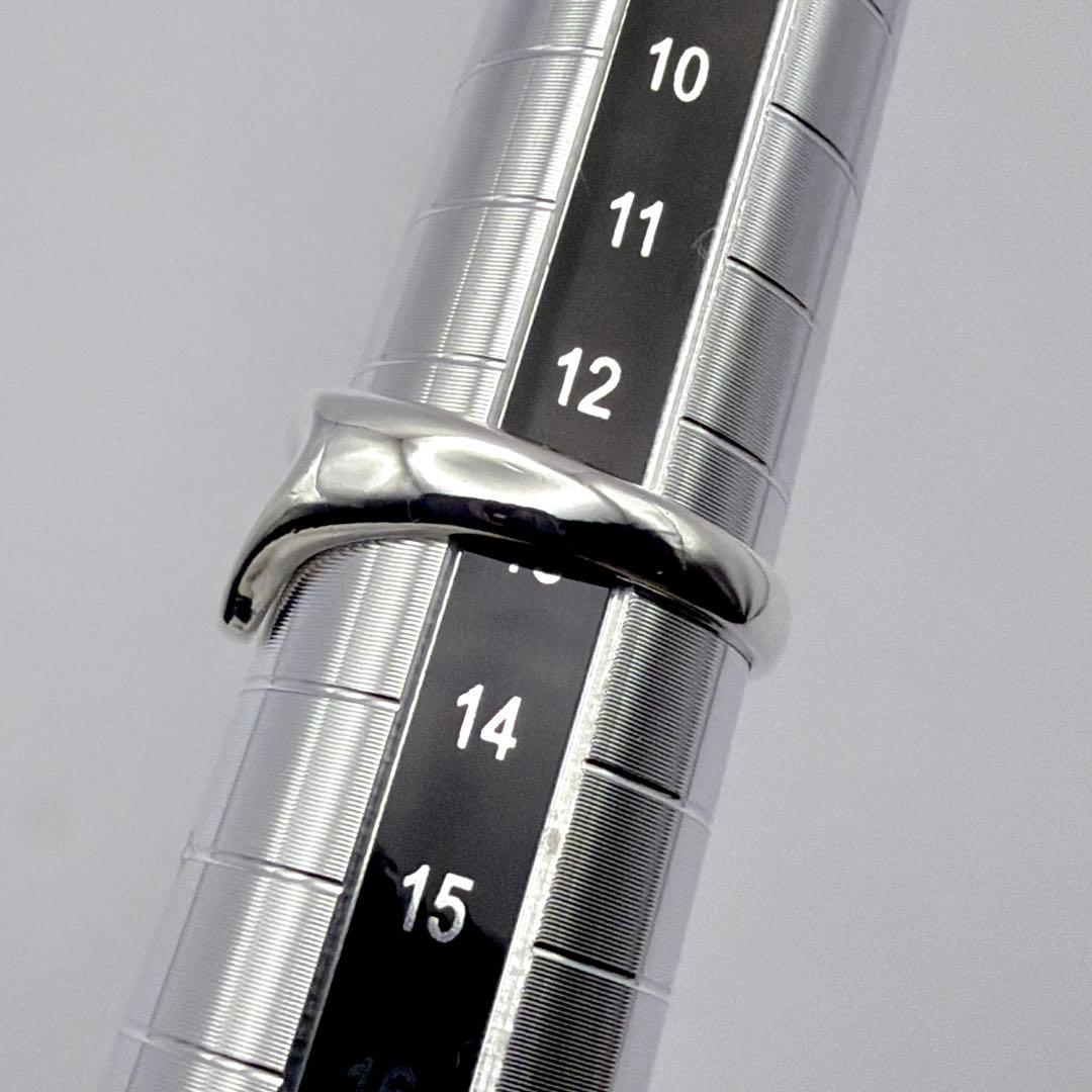 極美品 新品仕上げ ティファニー オープンハート リング 13号 シルバー925