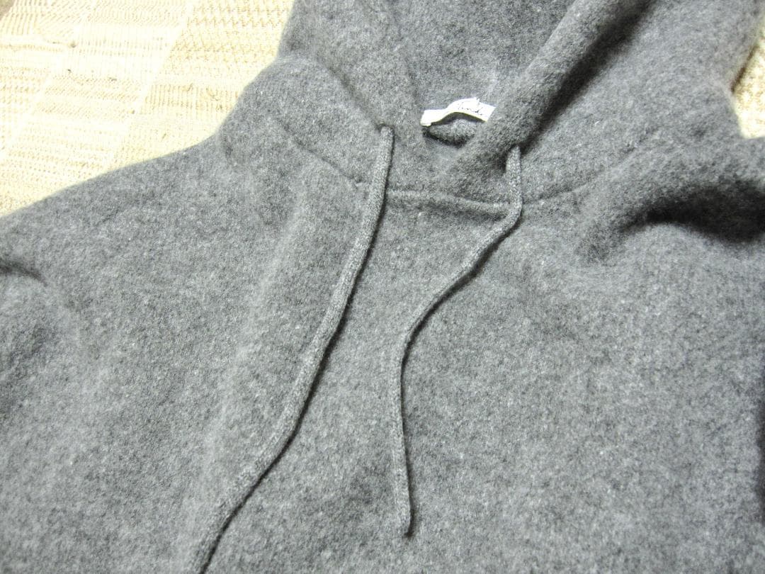 les Tendre BIG HOODIE カシミヤ混 ウールパーカー