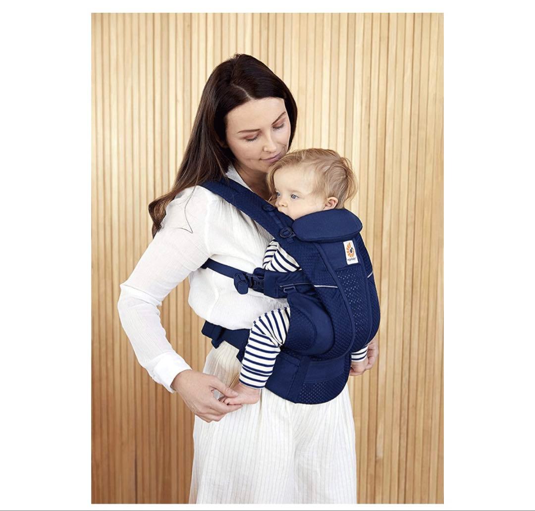 最終価格　正規品　エルゴベビー オムニブリーズ ネイビー360 説明書　箱付