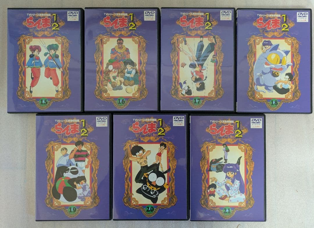 らんま1/2 TVシリーズ完全収録版 劇場版 DVD 42枚