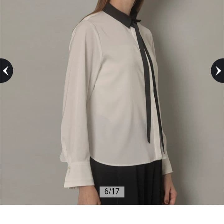 CADUNE ナロータイブラウス