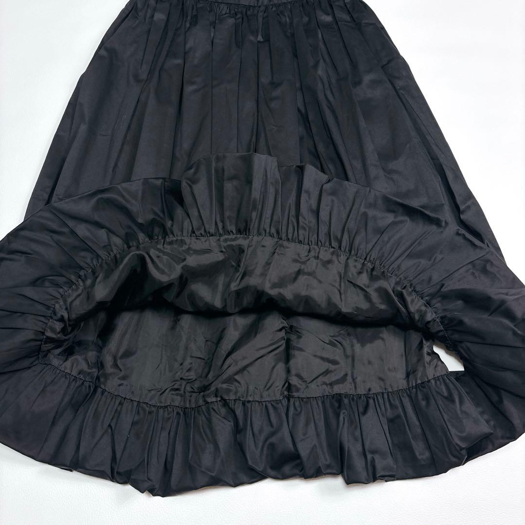 タグ付き未使用品♡オブリ バルーンスカート ブラック Fサイズ 近年 軽量