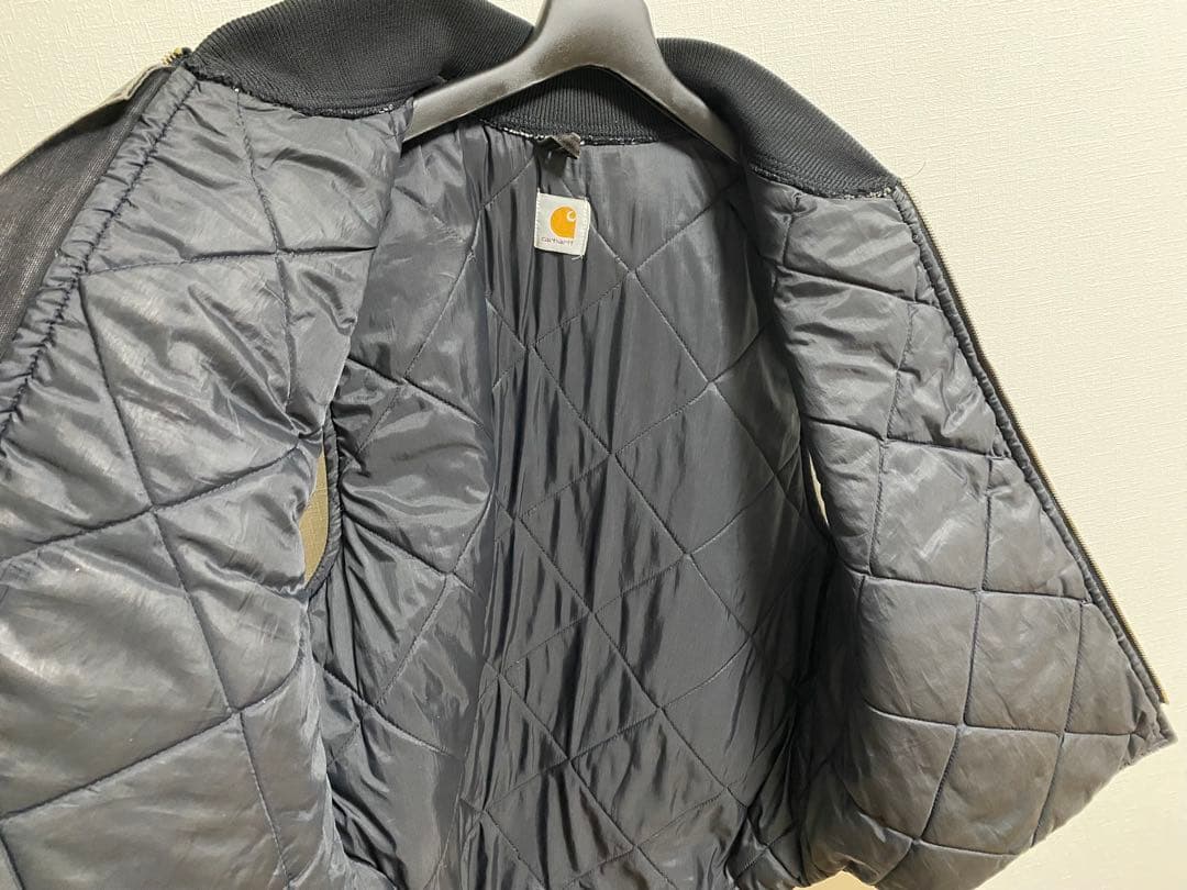 USA製　90s カーハート Carhartt ダックベスト BLK ブラック