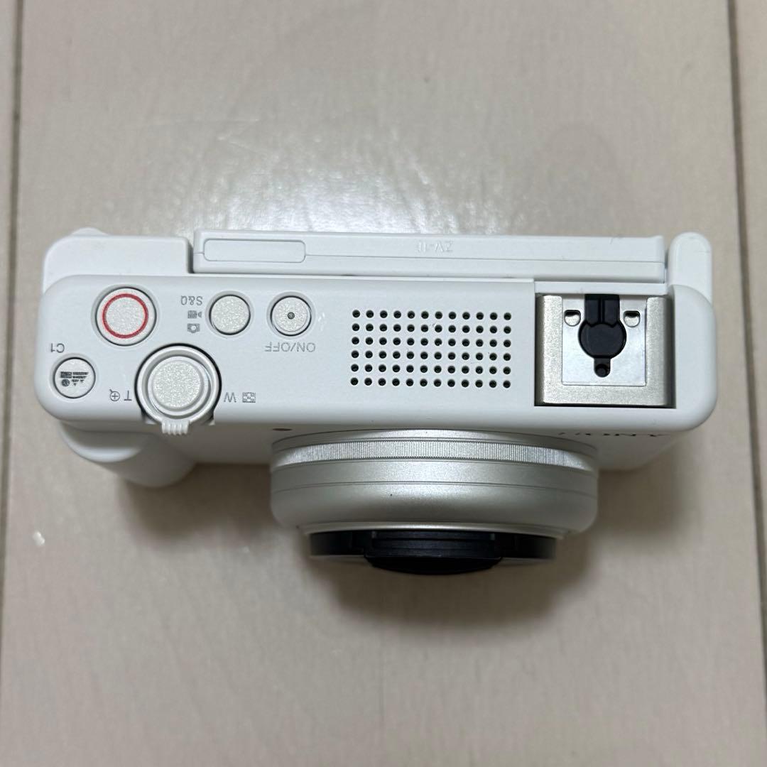 【2024年購入・美品】SONY コンパクトデジタルカメラ ホワイト ZV-1F