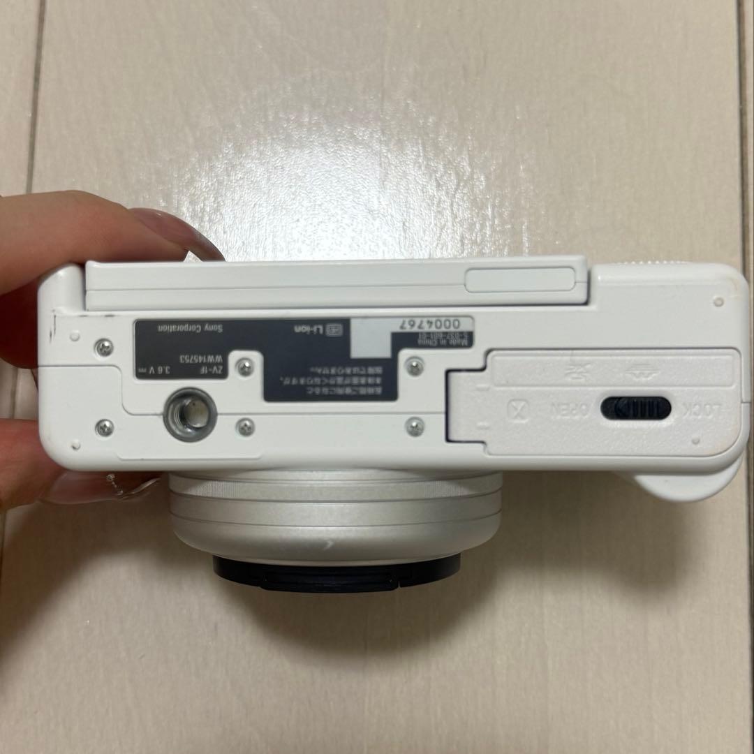 【2024年購入・美品】SONY コンパクトデジタルカメラ ホワイト ZV-1F