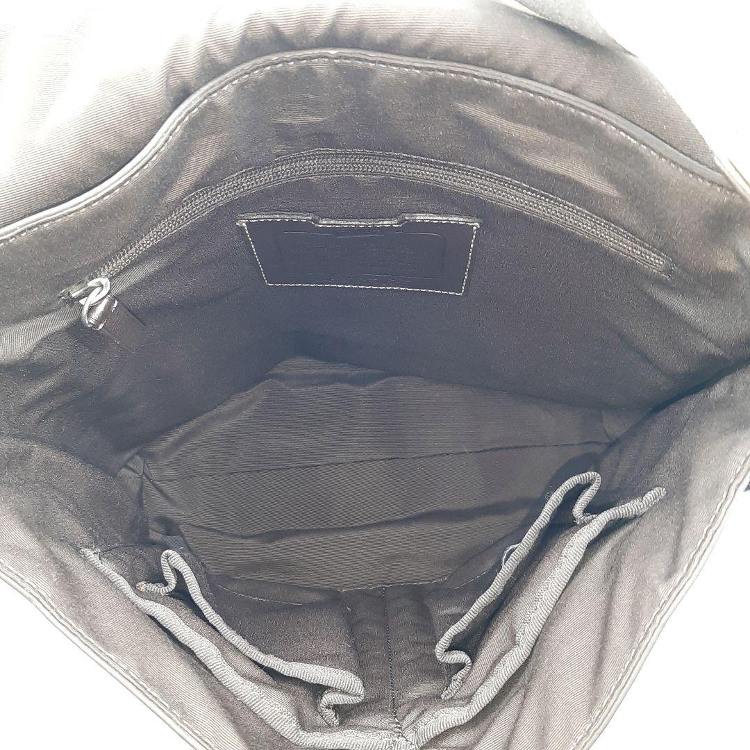 【美品】コーチ　ショルダーバッグ　メッセンジャーレザー　ブラウン　F70555