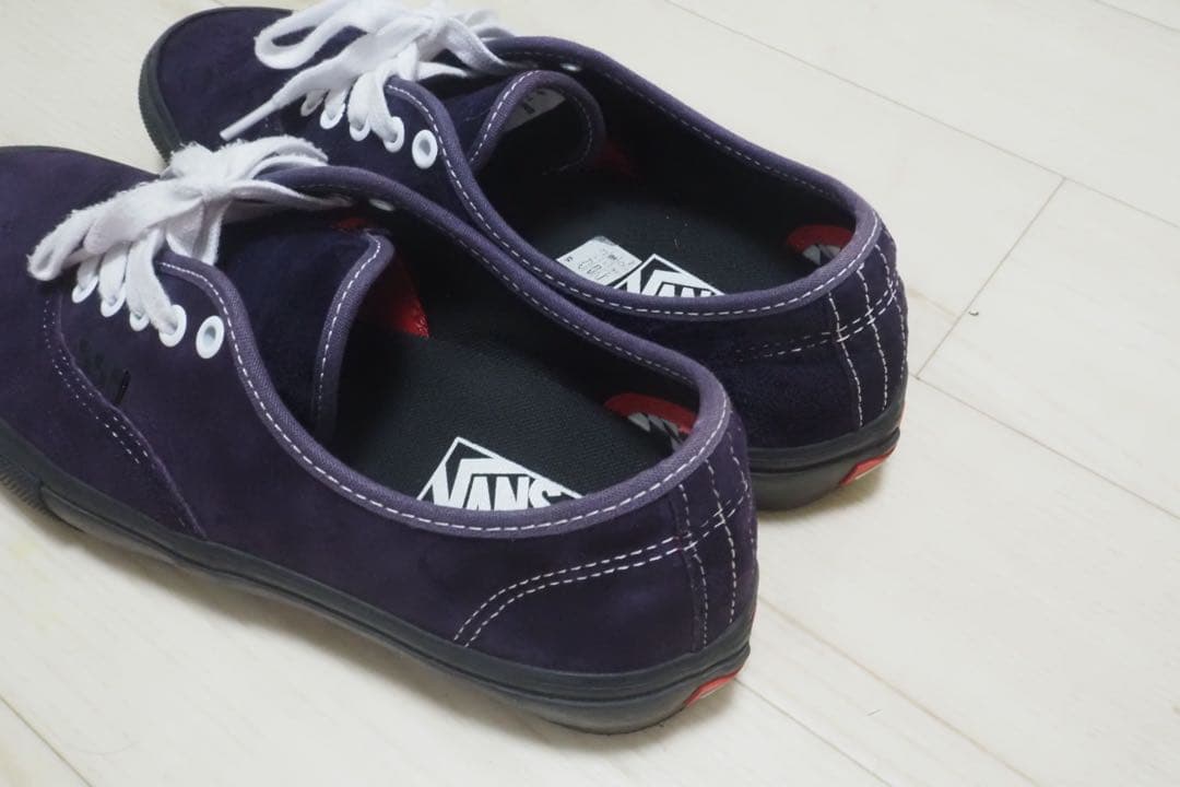 Vans Skate Authentic 27cm スエードパープル