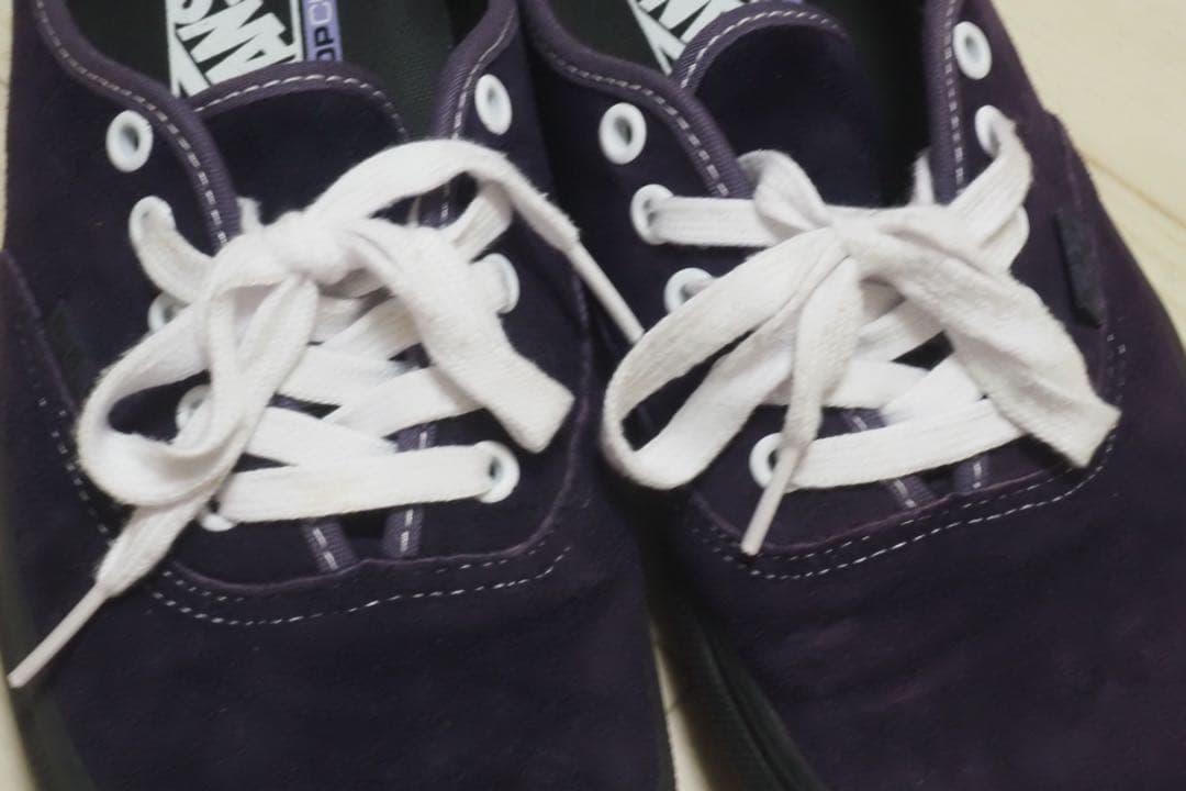 Vans Skate Authentic 27cm スエードパープル