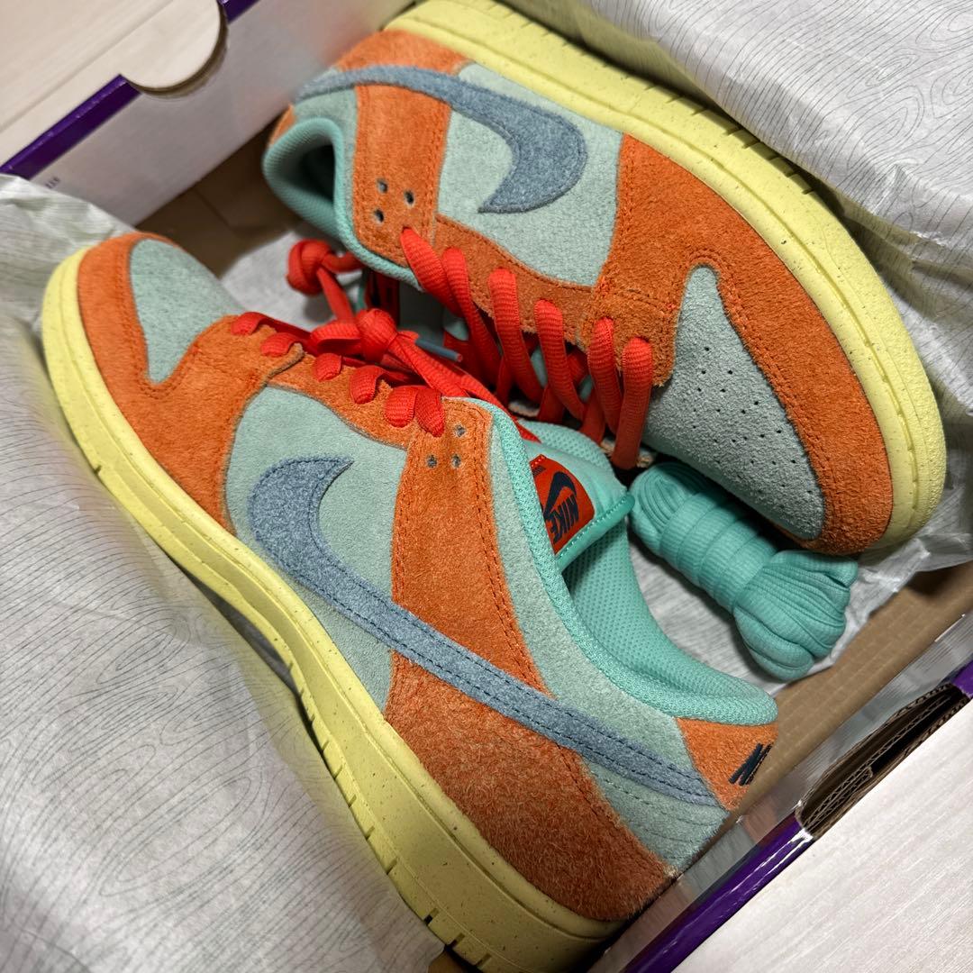 NIKE SB ダンク ロー オレンジ/ブルー