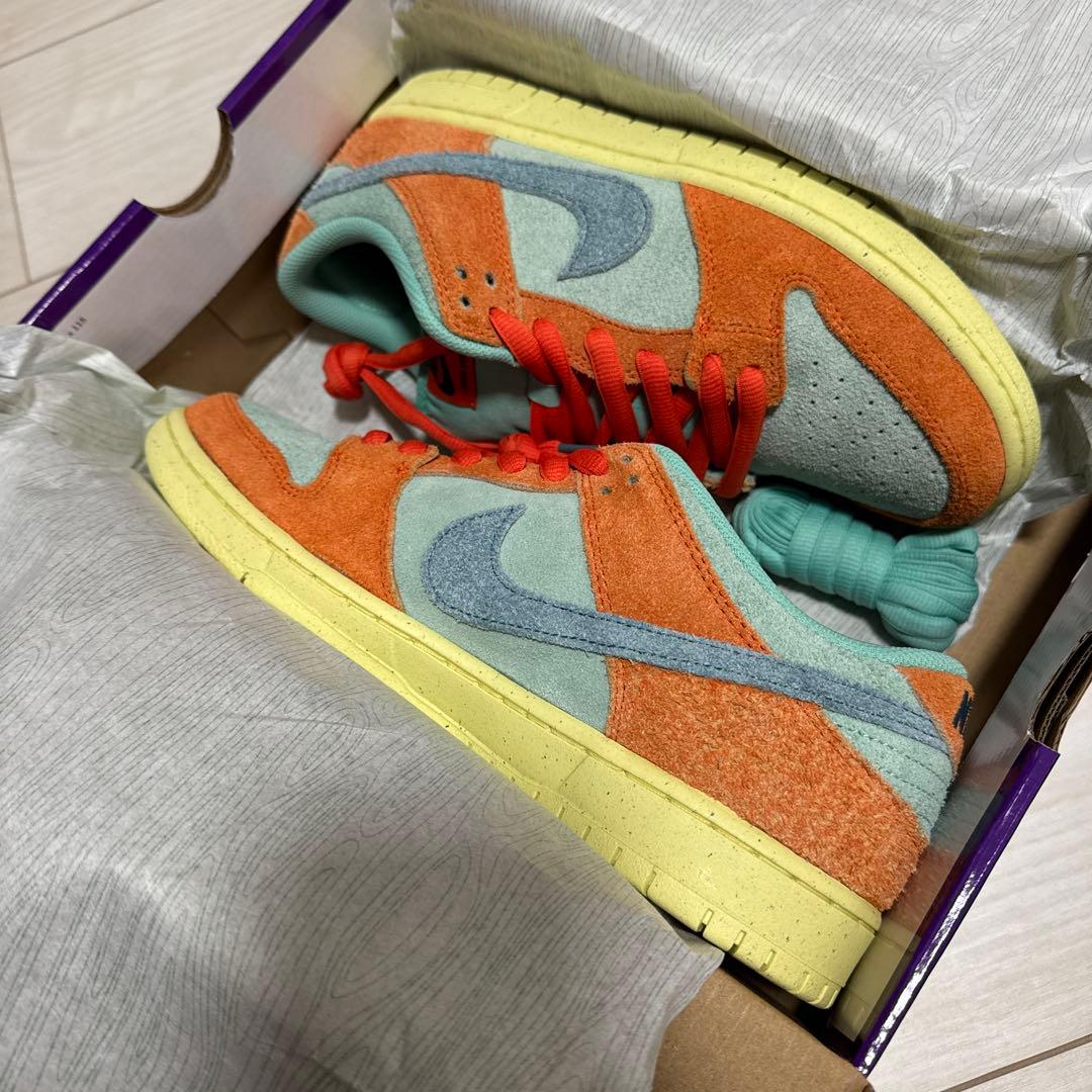 NIKE SB ダンク ロー オレンジ/ブルー