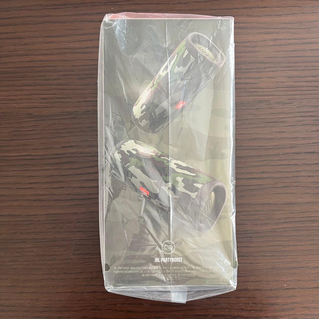 【新品・未開封】JBL FLIP5 スピーカー(カラー：スクワッド)カモフラ