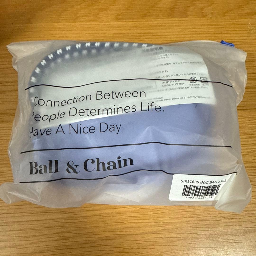 国際線限定 機内販売 ANA ボールアンドチェーン　コラボエコバッグ