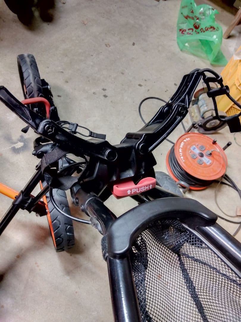 clicgear3.5＋ ゴルフカート オレンジ　クリックギア