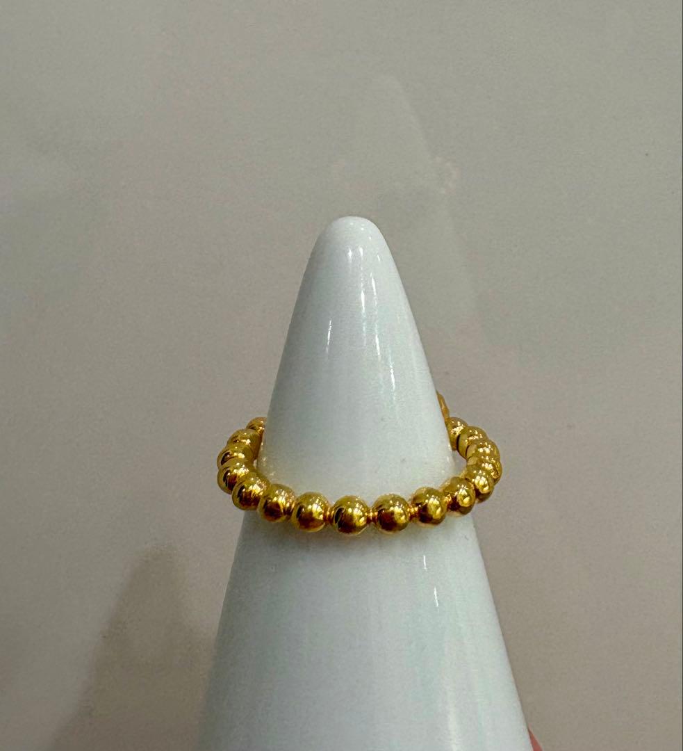 最終価格 APM monaco ハート マラカイト リング