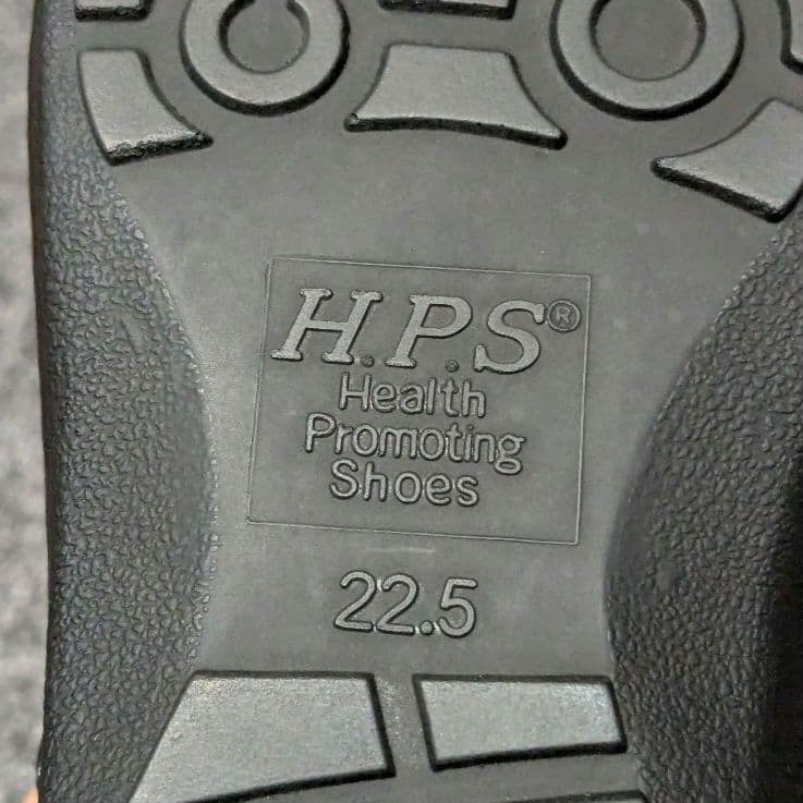 ⭐️美品⭐️　HPS コンフォートシューズ　ストラップ　ブラック　レザー　本革