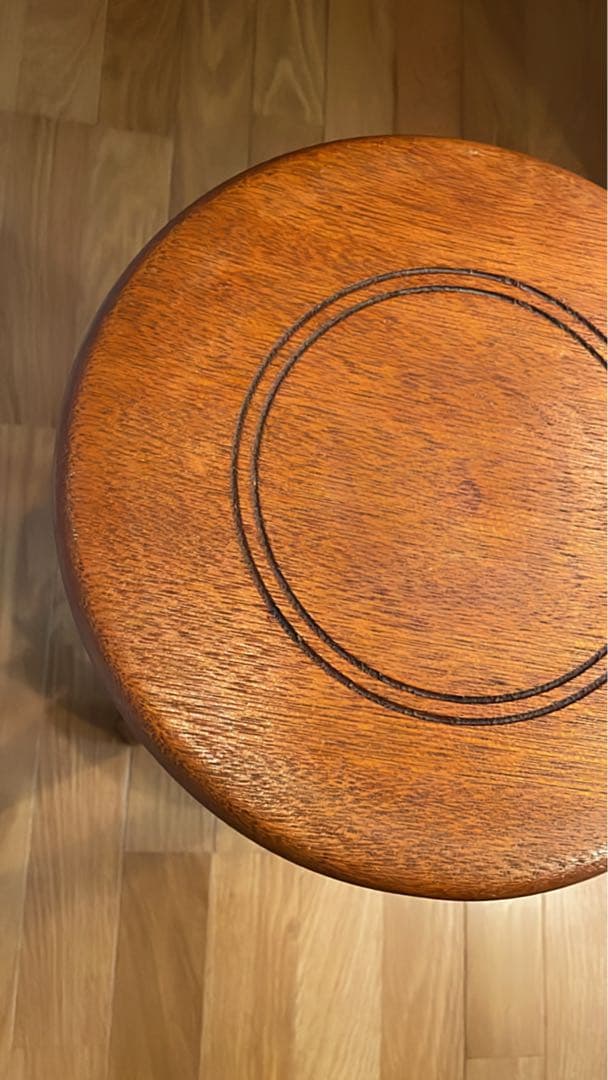 昭和 レトロ ヴィンテージ アンティーク スツール 丸椅子　古道具　蚤の市