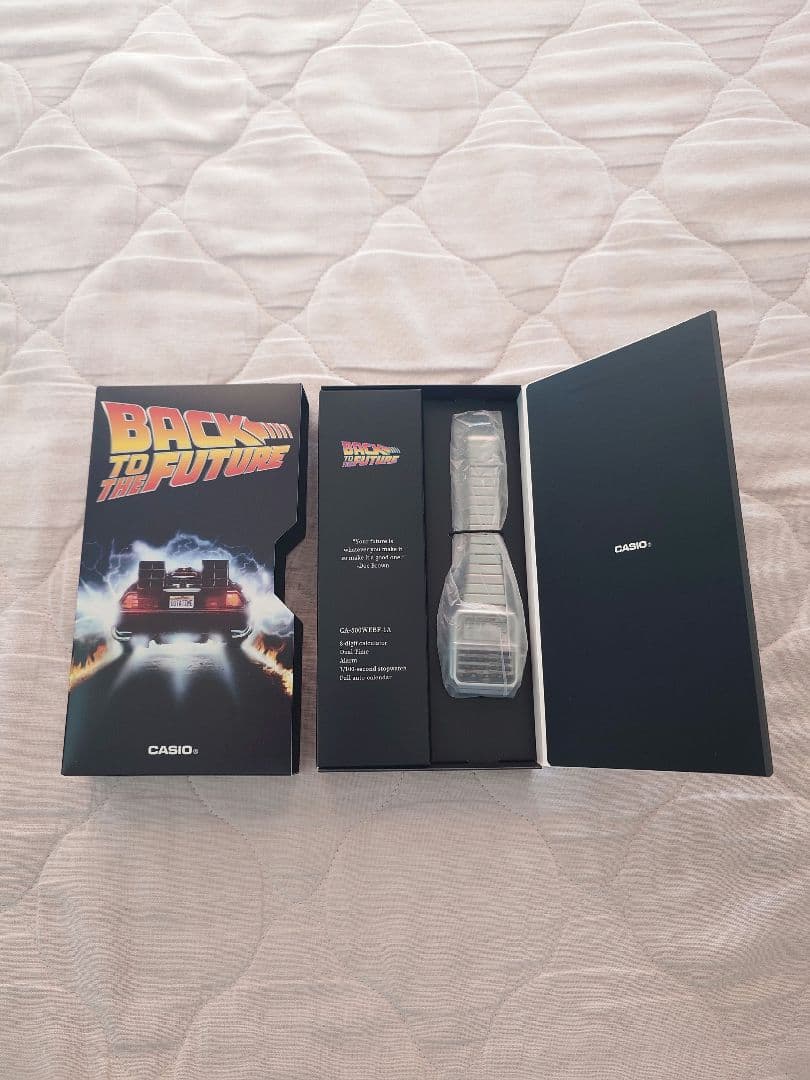 時計 CA-500WEBF-1AJR CASIO BACK TO THE FUTURE