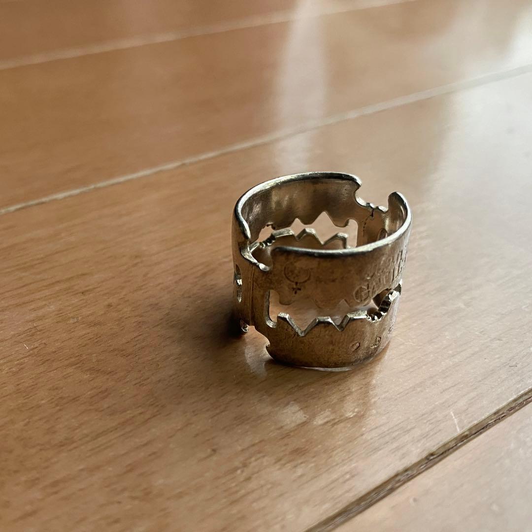 希少 Jean Paul Gaultier シルバーリング 新品同様 Y2K