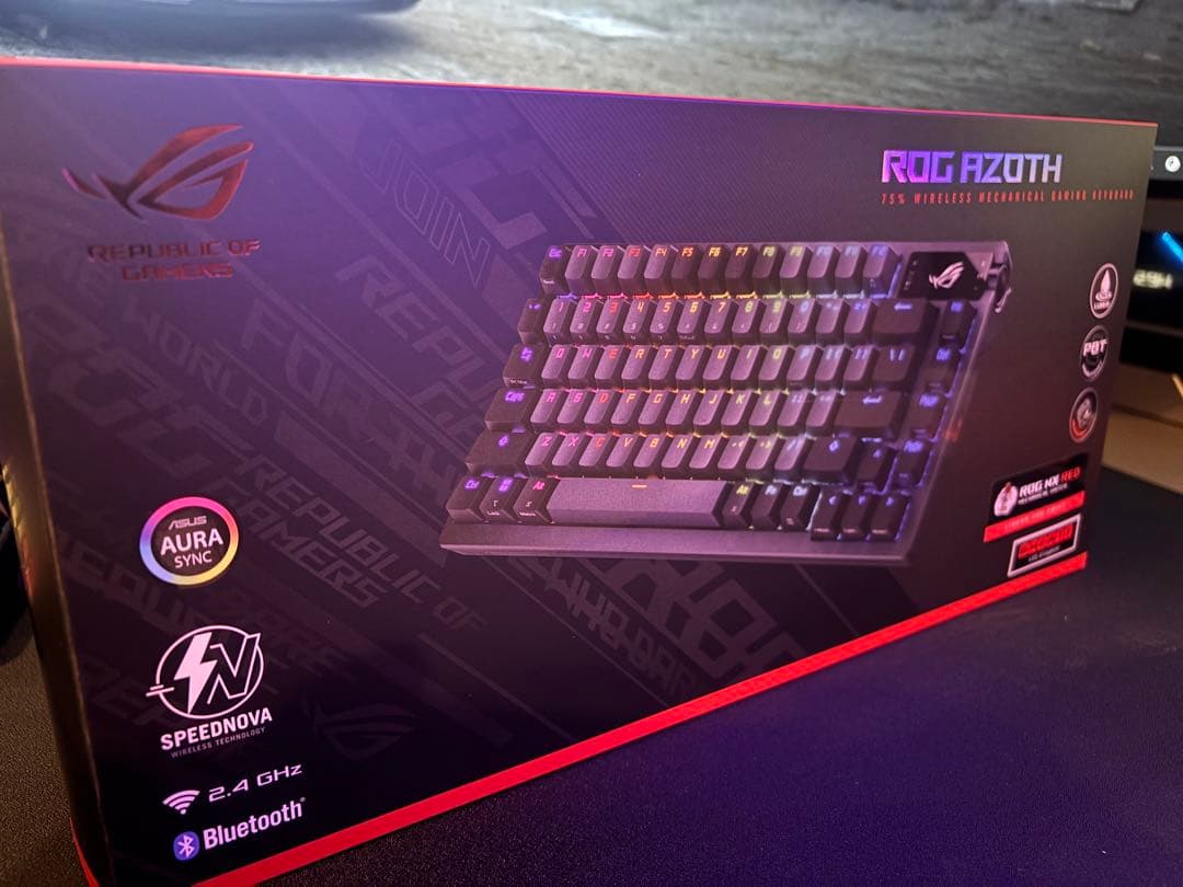 ASUS ROG AZOTH メカニカルキーボード(英語配列)