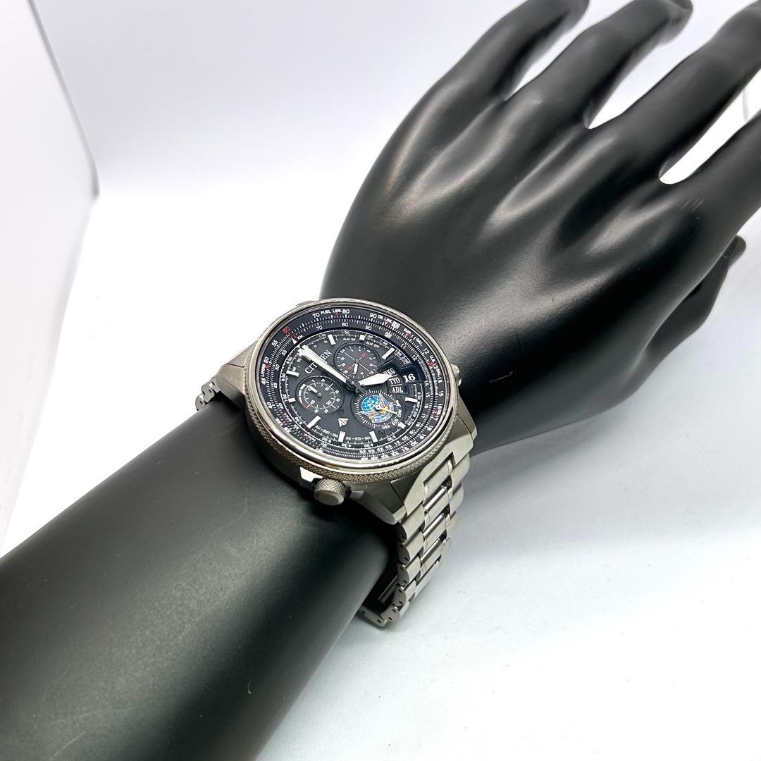 稼働 CITIZEN H610-T019382 ブルーインパルス エコドライブ