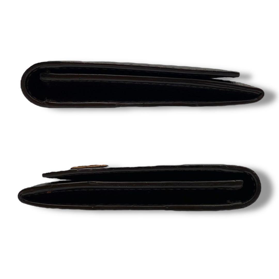 未使用級 Dunhill ダンヒル 長財布 サイドカー オールレザー 黒