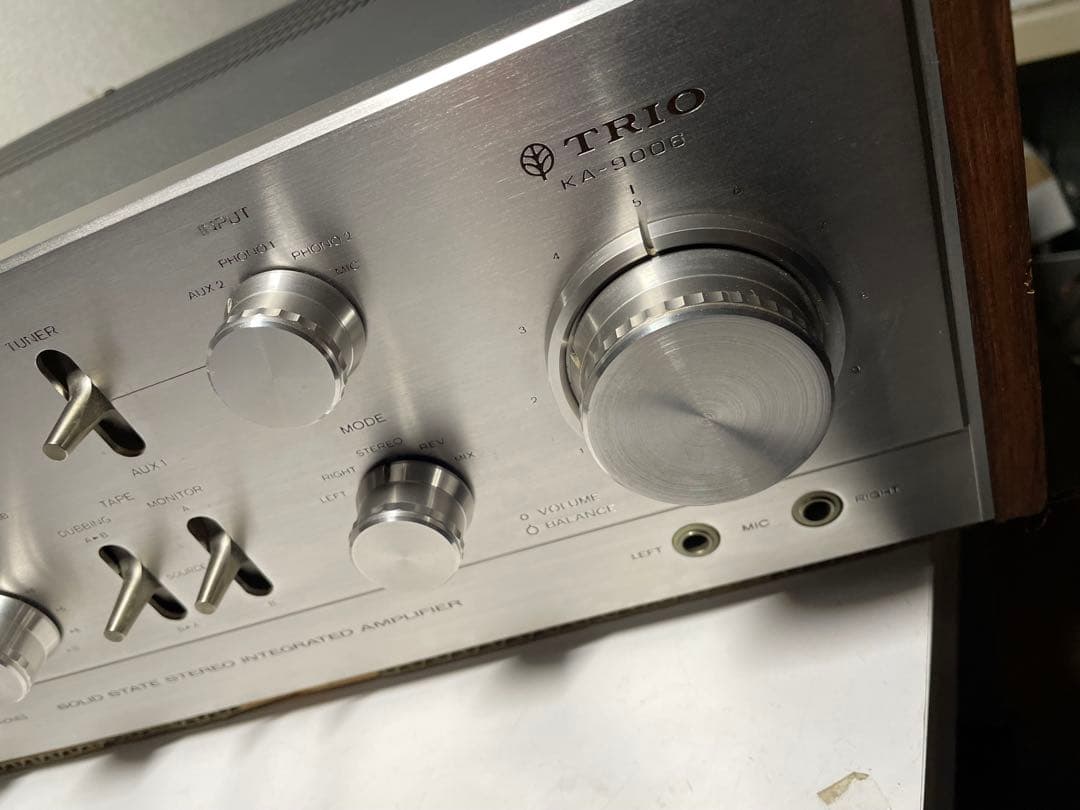 希少　昭和ヴィンテージアンプTRIO KA-9006動作品 7日間返品保証