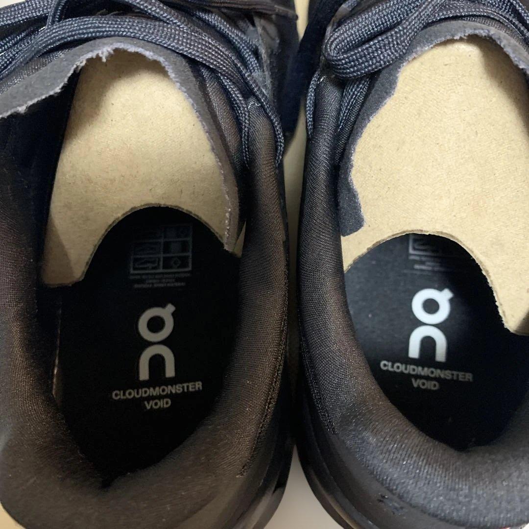 On Clondmonster Void オンクラウドモンスター　黒　26センチ