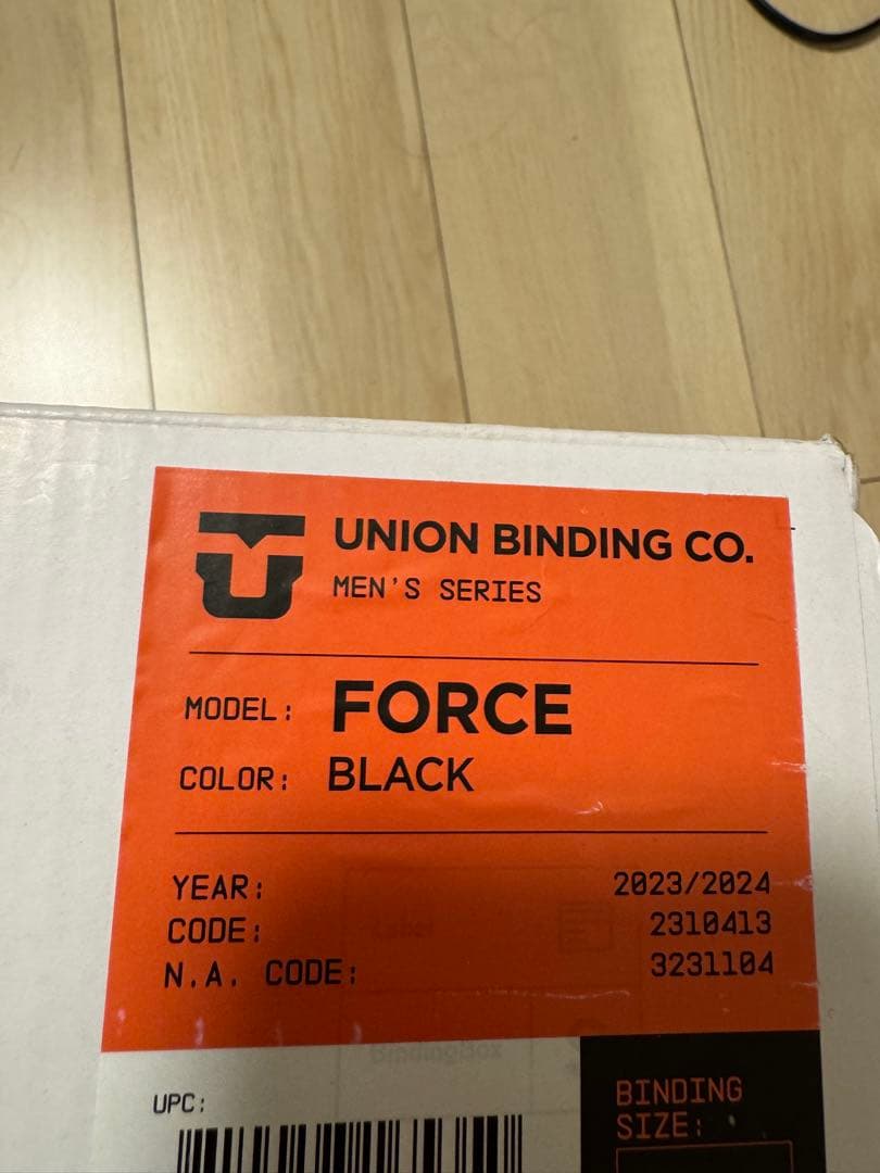 UNIONフォース ブラック ビンディング